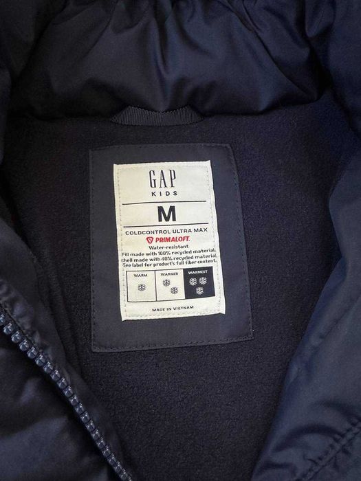 Куртка зимова синя GAP для дівчинки 8-9 років на зріст до 134 см