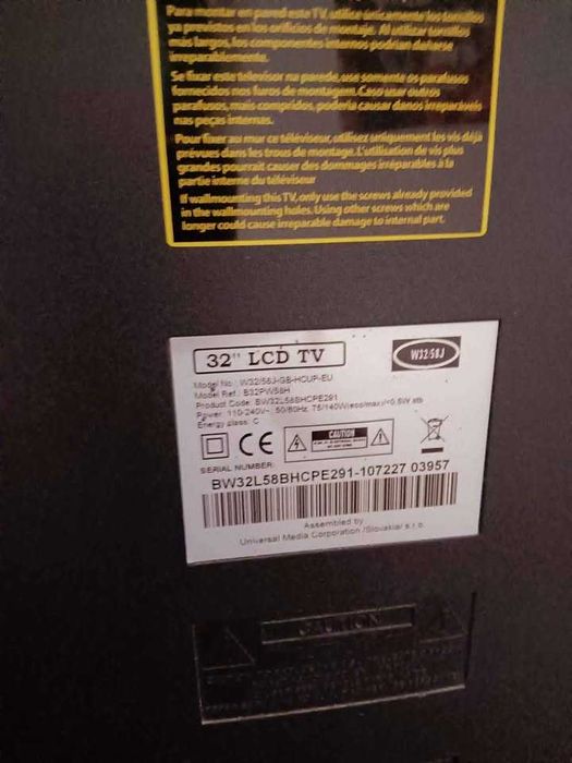 Televisão Blaunpunkt LCD