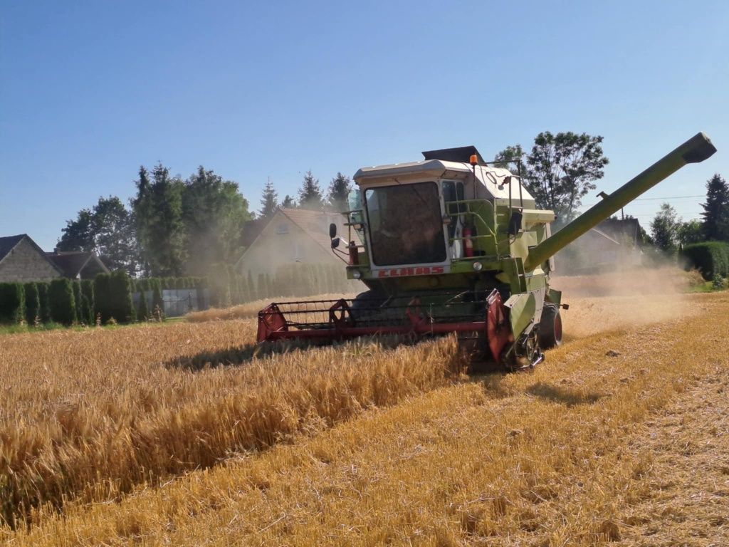 Kombajn Claas dominator 86. Wózek, stół