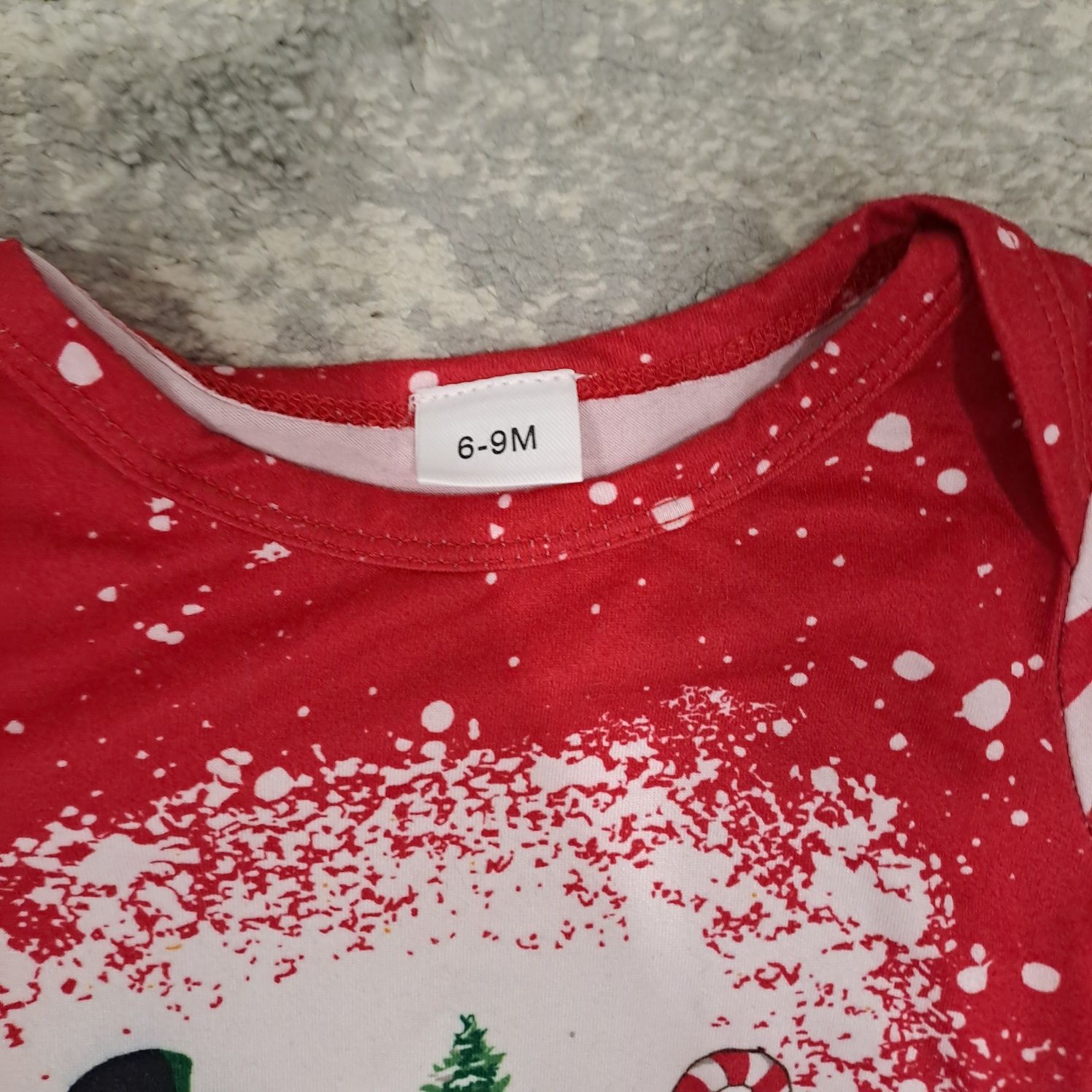 Babygrow de Natal 6-9 meses