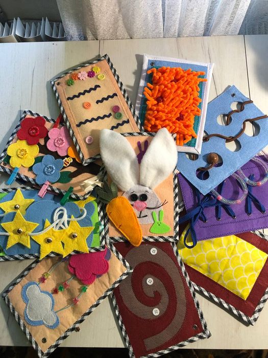 Сенсорні картки двусторонні