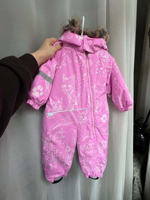 Дитячий комбінезон Lassie by Reima рожевий 74 см