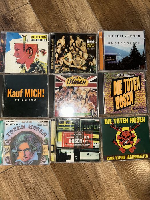 Die Toten Hosen 9 płyt CD oryginalne stan bdb cena za komplet punk