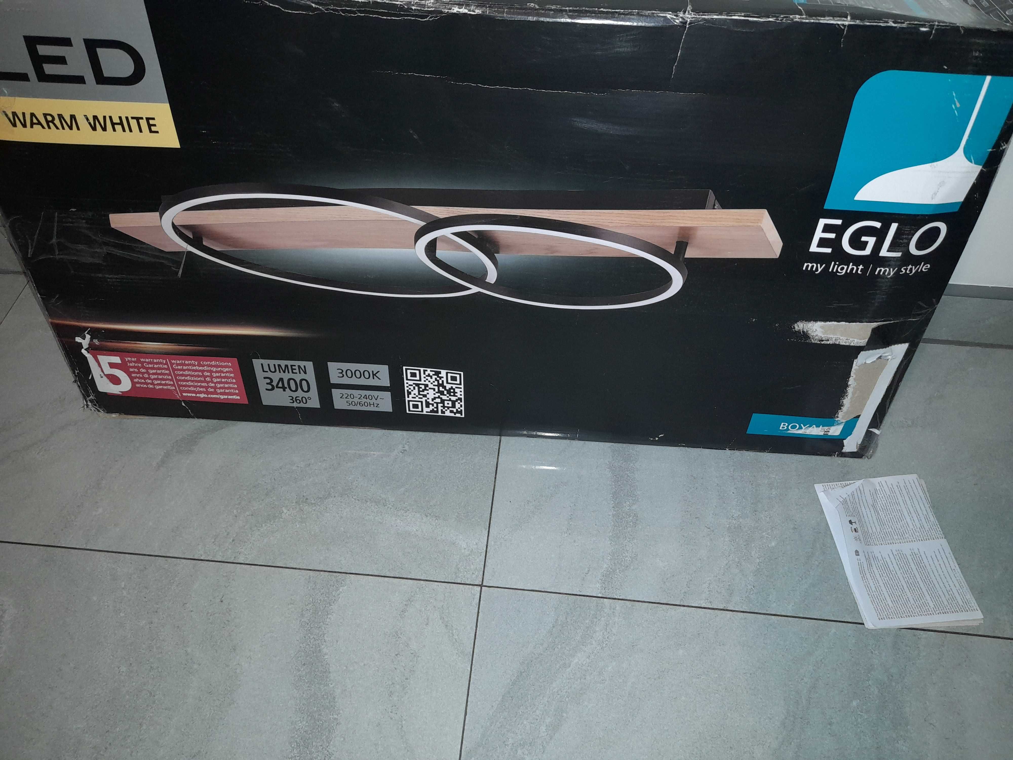 Eglo - LED Plafon LED/12W/230V  40 x 78 cm