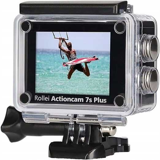 Kamera sportowa ROLLEI actioncam 7S PLUS Full HD 4K USZKODZONA