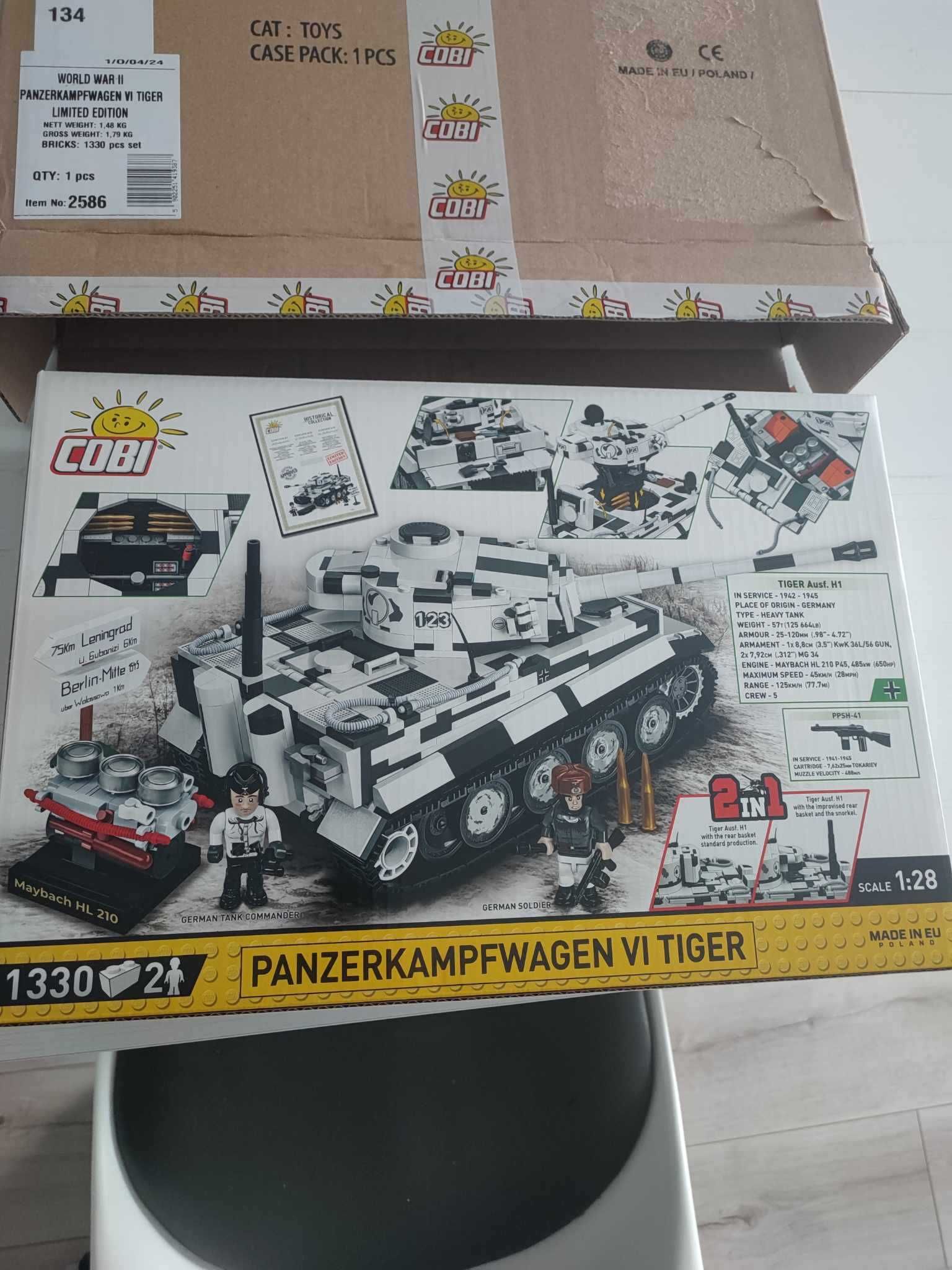 COBI 2586 Panzerkampfwagen VI Tiger - Edycja Limitowana