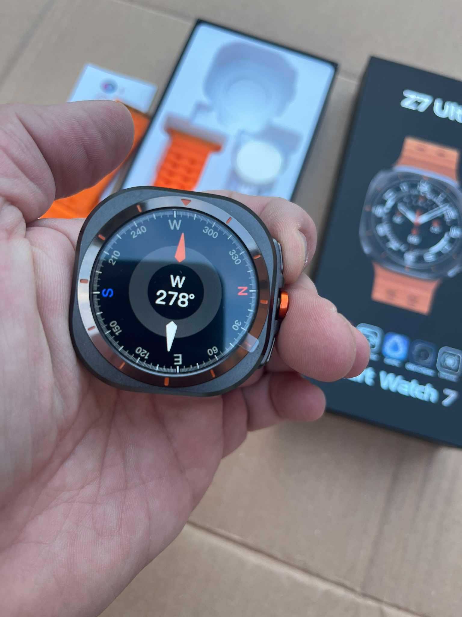Smartwatch Z7 Ultra jak Galaxy nie Samsung Smart Watch 7 w 3 kolorach