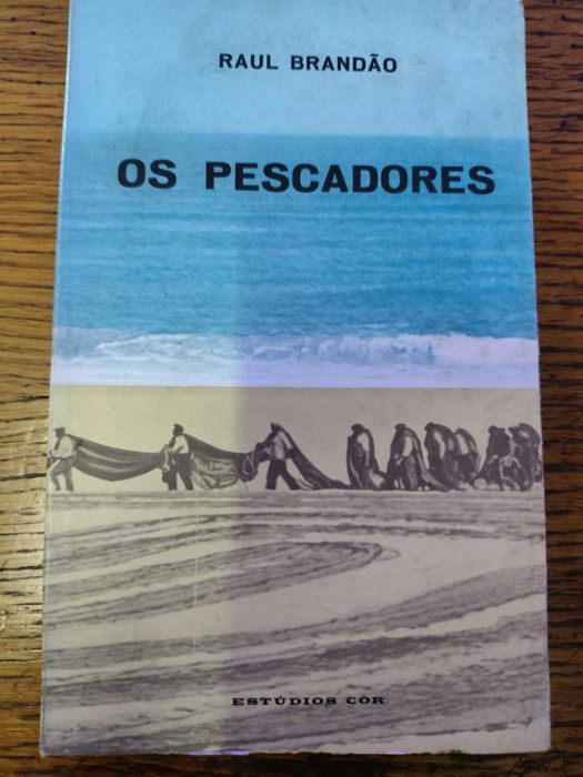 Livro Os Pescadores de Raul Brandão 1973 Estudios Cor