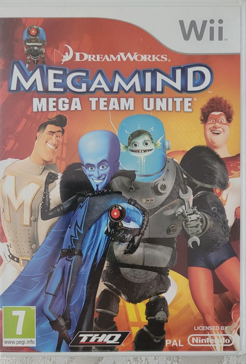 Gra Megamind Mega team Unite Wii wii Wiiu