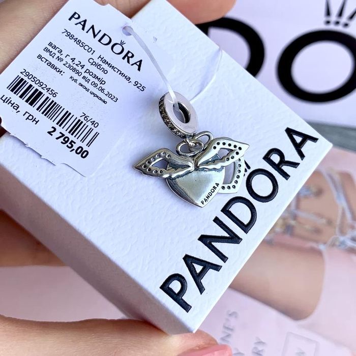 Шарм Pandora Крила янгола Намистина нова оригінал Пандора Підвіска