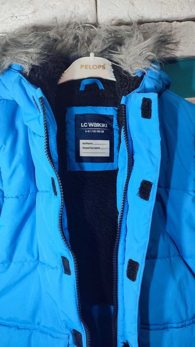 Зимовий пуховик для хлопчика 110-116