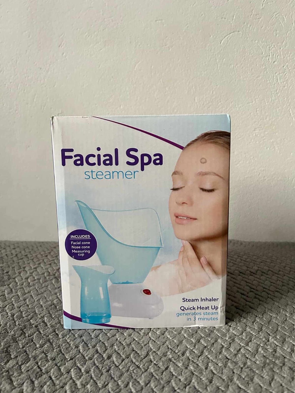 Facial SPA steamer Sauna parowa do twarzy oczyszczanie