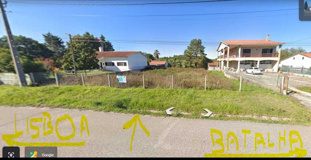Terreno com cerca de 2000 m2 IC 2 São Jorge Porto de Mós Leiria