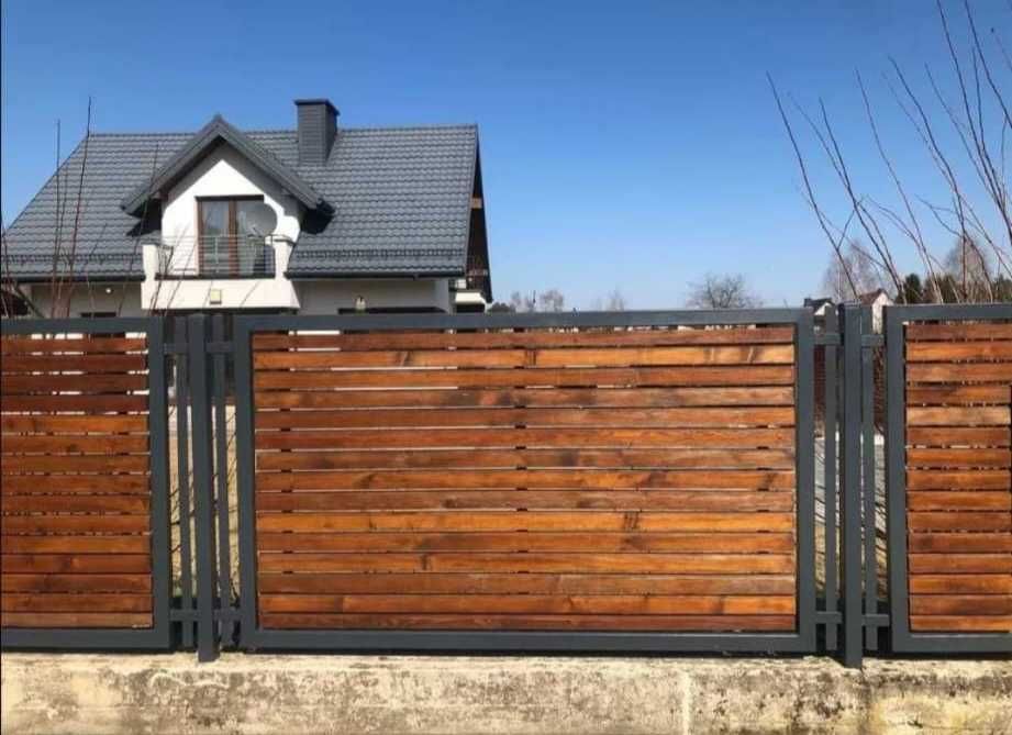 Sztacheta olchowa ogrodzenia deska