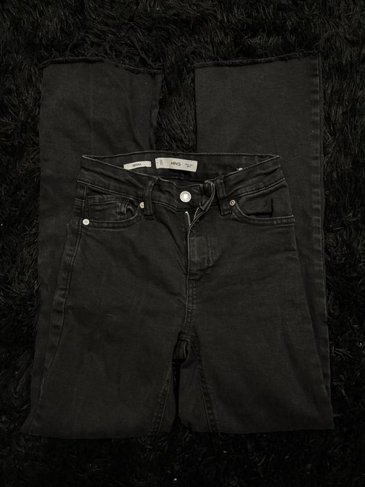 Джинси кльош mango sienna 32 чорні
