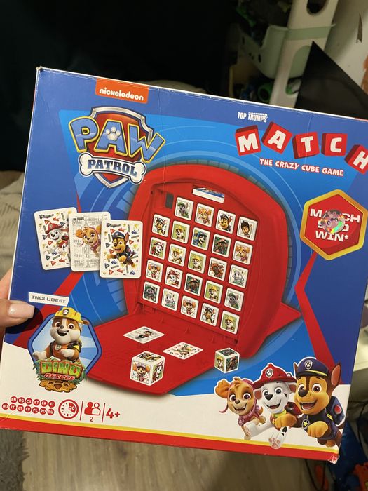 Zestaw gier i puzzli psi patrol pokemon