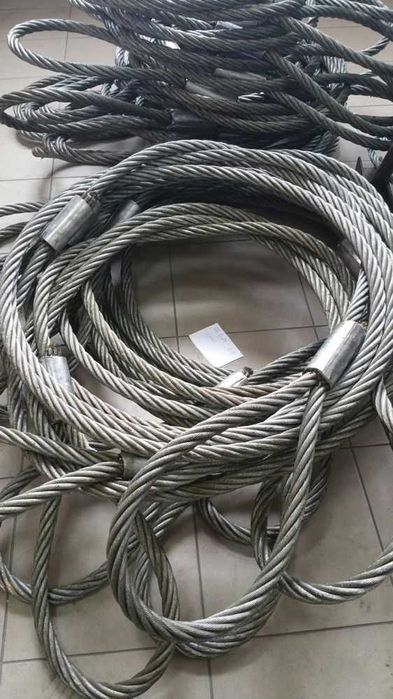 Lina stalowa Linka holownicza stalowa fi 24mm L-4,0m 31,5T