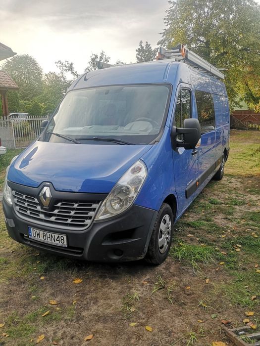 Renault Master Doka, Brygadówka, webasto, bagażnik dachowy, regał