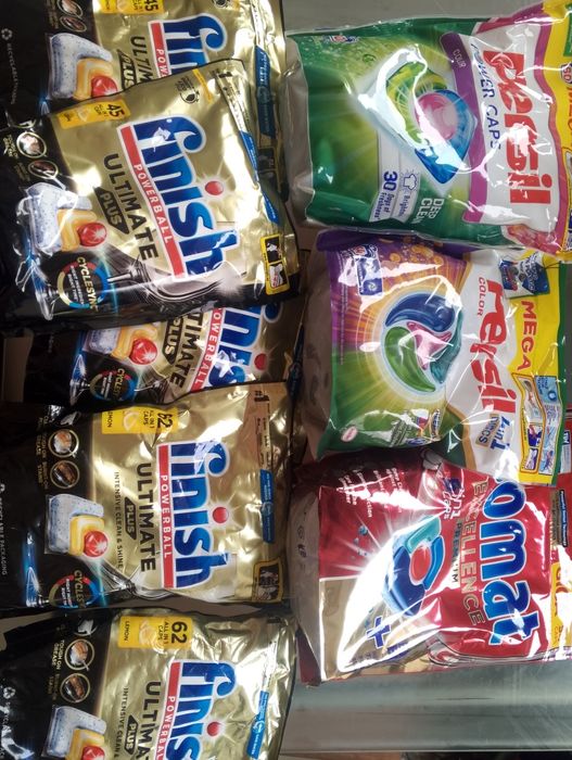 Zestaw kapsułek do zmywarki i kapsułki do prania - SUPER CENA