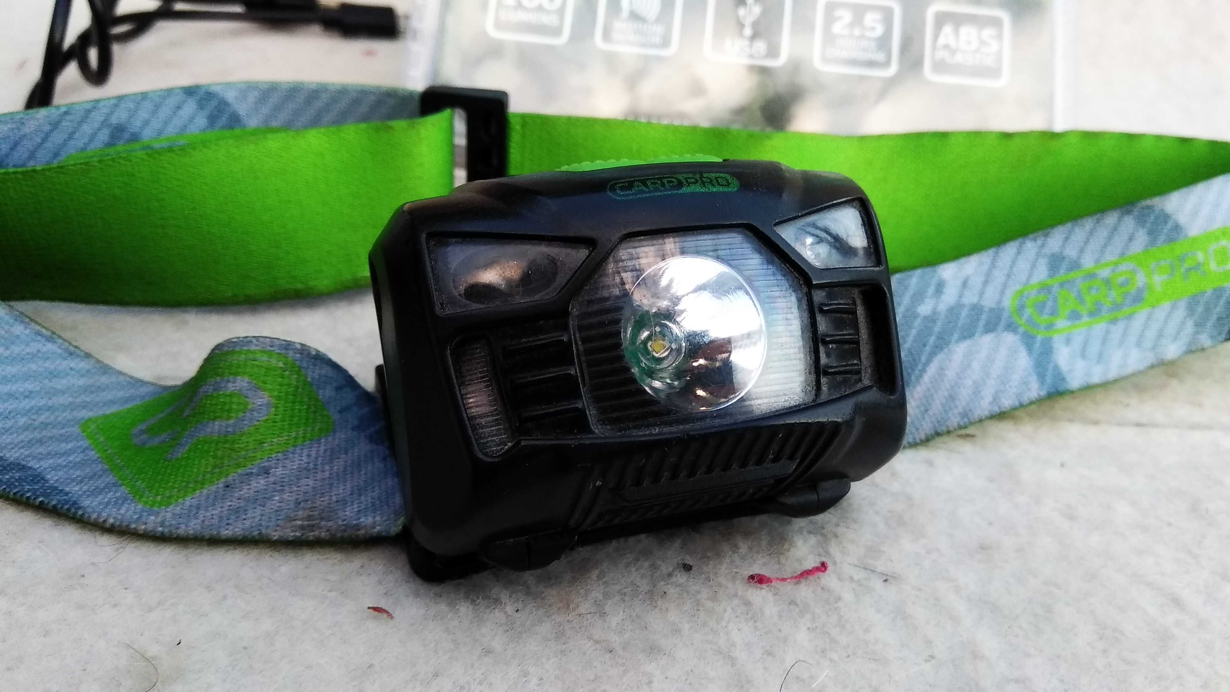 Ліхтар налобний Carp Pro Diamond WR Motion Sensor Headtorch 3W LED