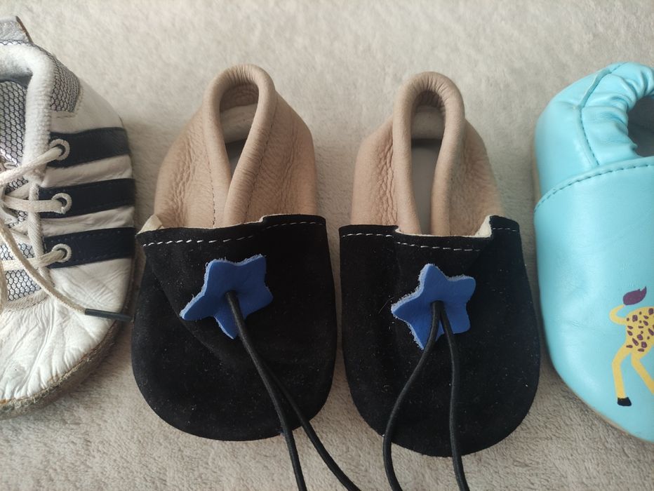 Дитячі тапочки, кеди, пінетки з м'якою підошвою