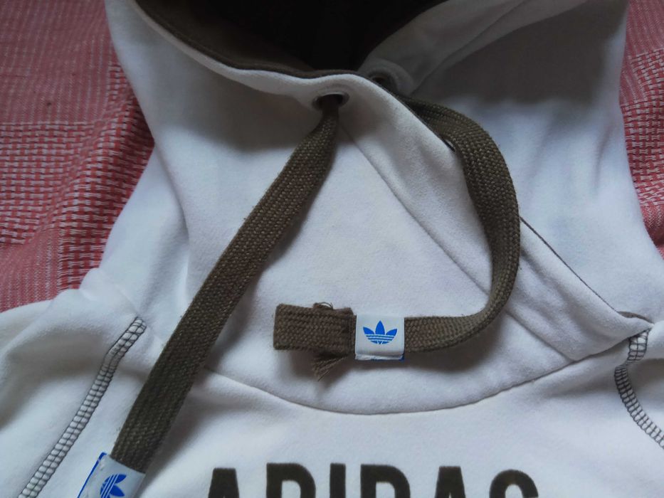 Худи\толствка Adidas  теплая  унисекс