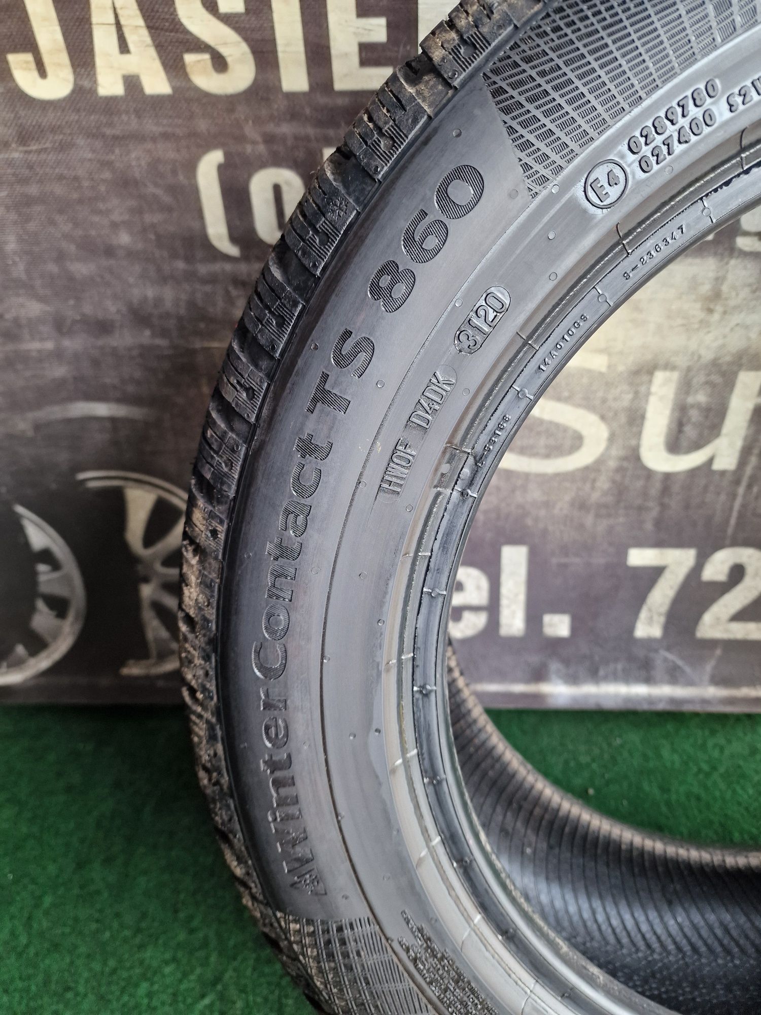 Opony zimowe 205/55/16 Continental Komplet 7.4mm