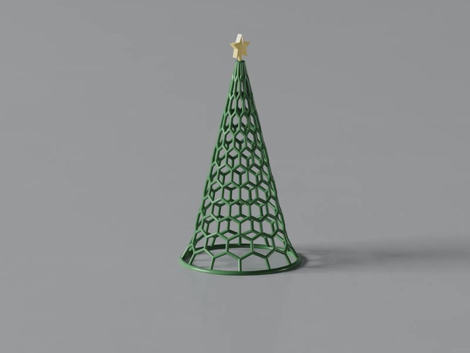 Árvore de Natal Decorativa Trabalhada