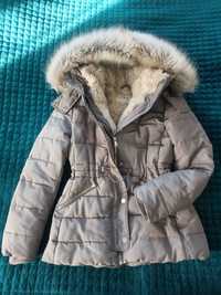 ZARA ciepła zimowa kurtka, rozmiar S