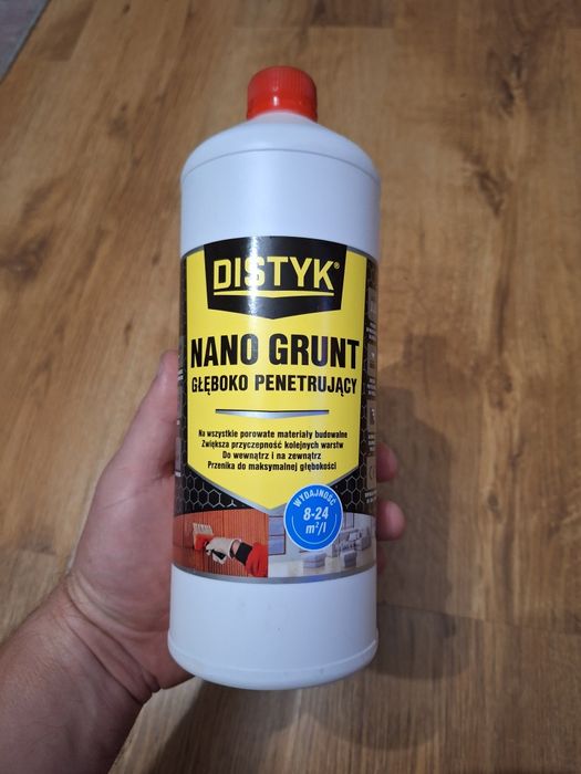 NANO Grunt głęboko penetrujący nawet pod Hydroizolacje 1 litr
