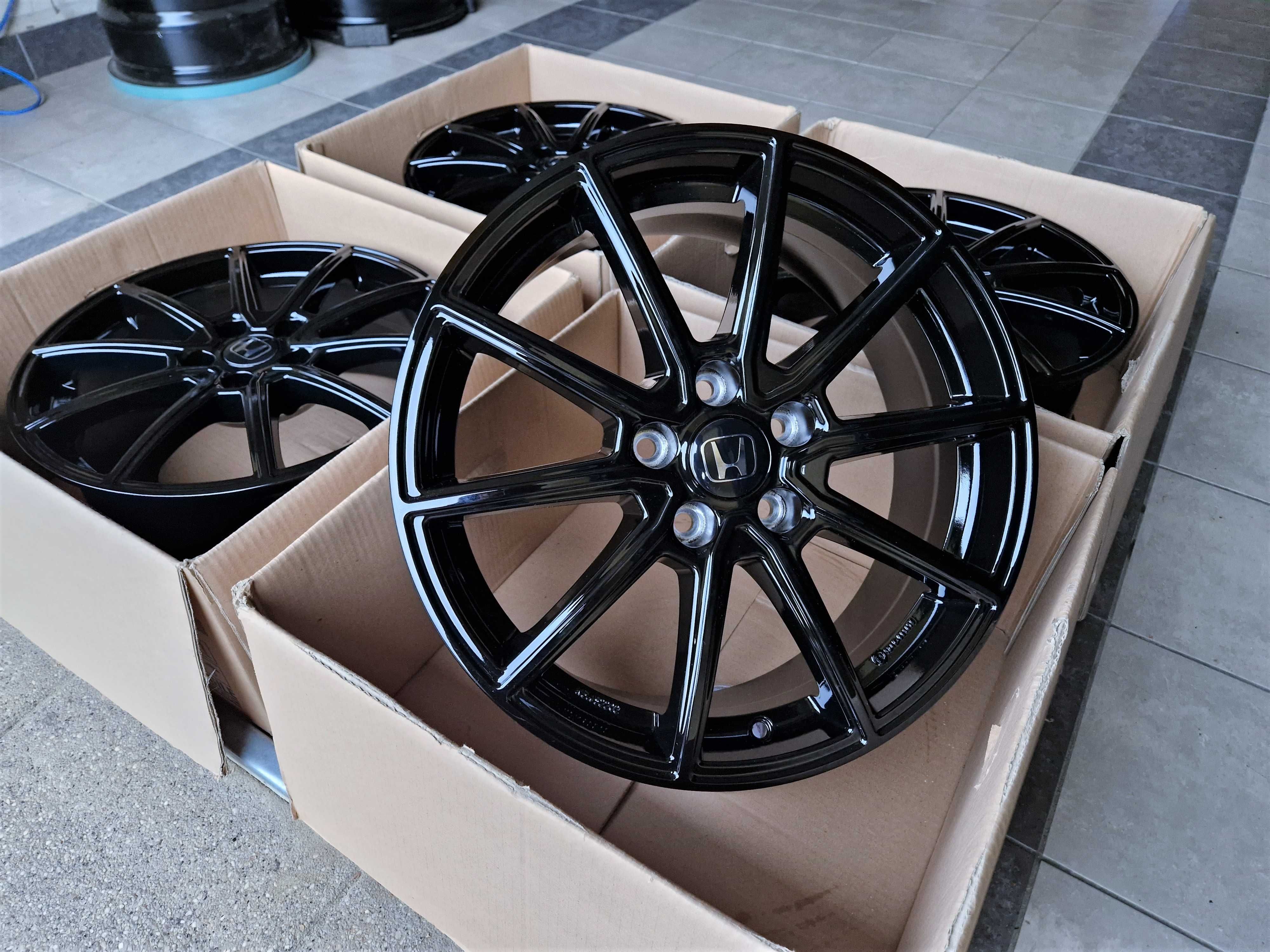 Alufelgi 17 5x114,3 Honda Accord Civic CR-V FR-V HR-V CH-R Czarne 709#