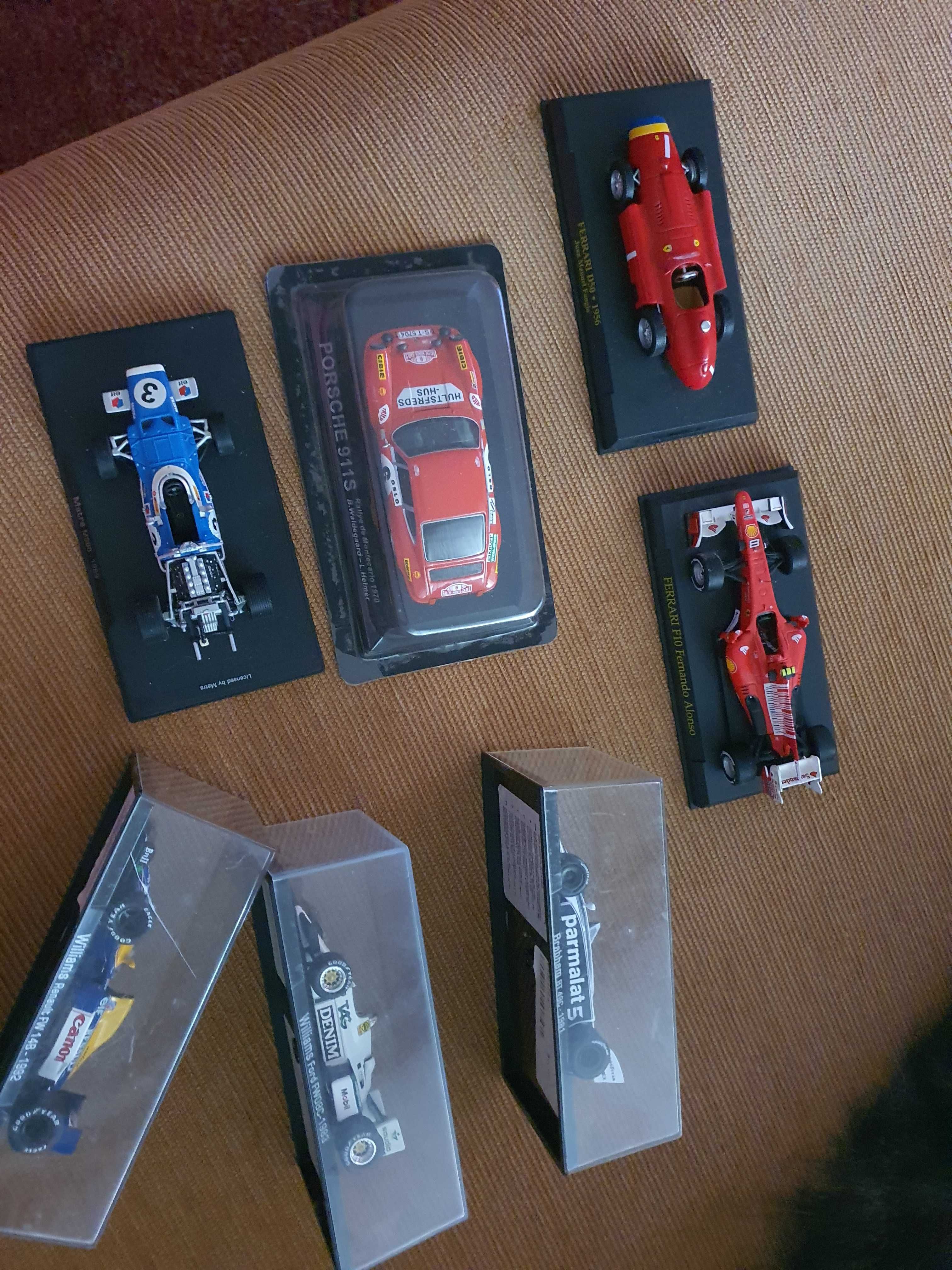 Miniaturas Formula 1 Ferrari/outras 1:43 variadas preço unidade