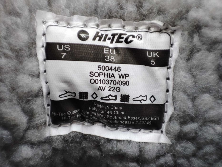 ОРИГІНАЛ 100%! Черевики утеплені Hi-Tec Sophia Waterproof