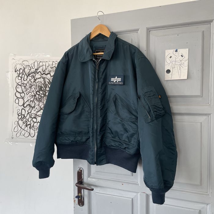 Бомбер Alpha Industries Patch logo Nsbm розмір ХЛ