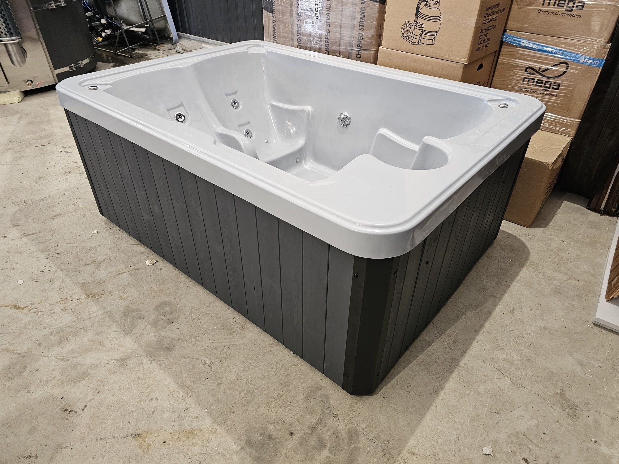 Jacuzzi SLIM 3os mini jakuzzi OD RĘKI balia bania spa EUROLINE