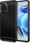 Etui Carbon do Xiaomi Redmi Note 12 Pro 5G + Szkło Hartowane
