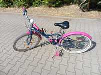 Rower dziewczęcy btwin 500 koła 24 cale