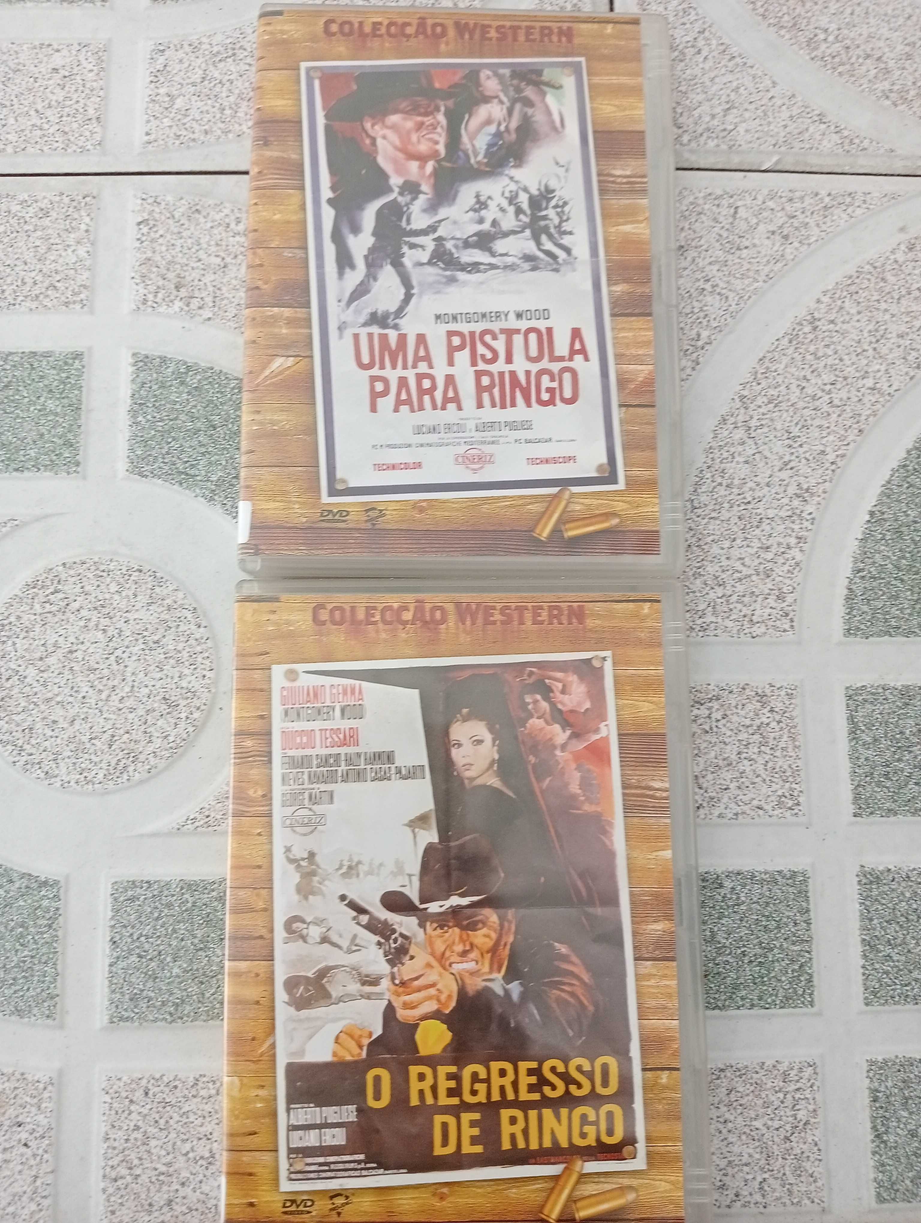 Vendo 2 dvds Western Ringo