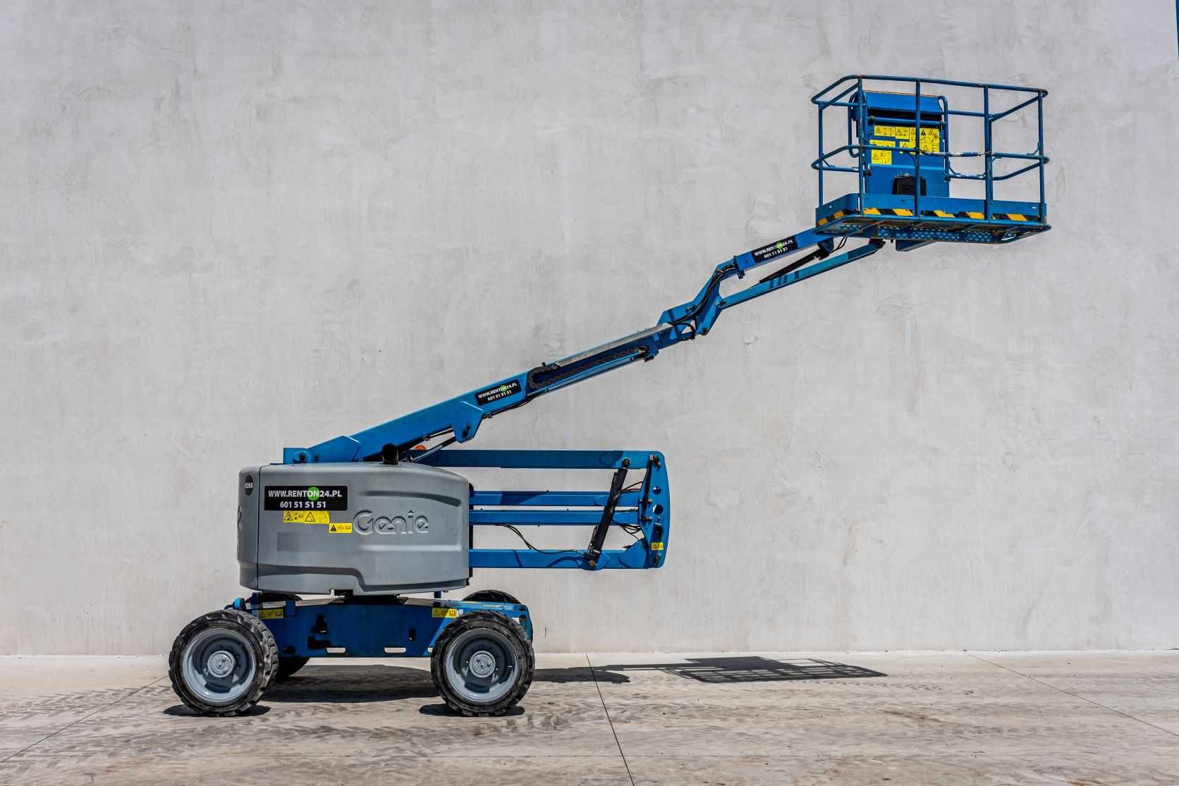 Wynajem podnośnika podnośników podestów wózków JLG Genie Manitou