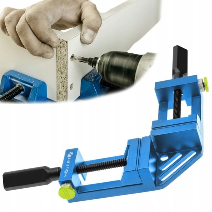 Hoegert Zacisk Ścisk Kątowy Stolarski Imadło Narożne Kątowe Narożny 75