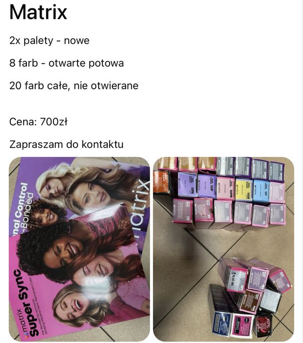 Tonery Matrix plus woda 3%