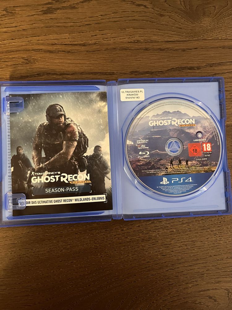 Gra Ghost Recon na PS4 w oryginalnym pudełku