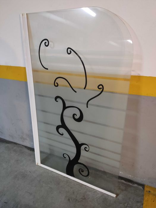 Painel de Duche em Vidro