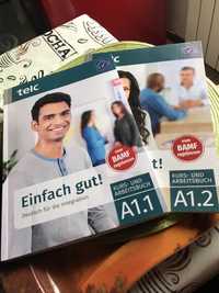 Немецкий язык А1.1 А1.2,Учебник+рабочая тетрадь