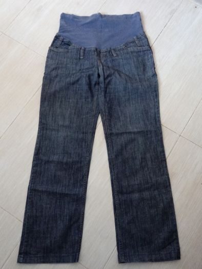 Spodnie jeansowe - ciążowe, rozmiar S/M