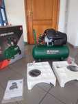Kompresor 50L 10 Bar olejowy dwutłokowy PARKSIDE Sprężarka 2200W 230V