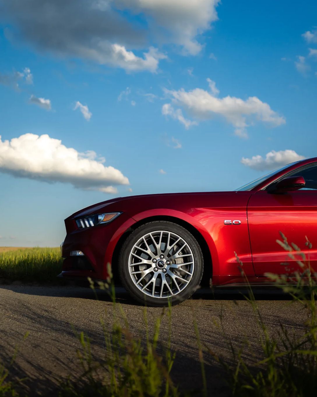 Ford Mustang Wersja Premium • Wentylowane fotele • Automat • Full opcja • Stan bdb