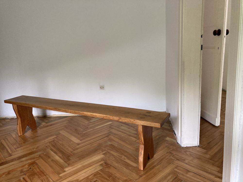 Ławka do jadalni / kuchni z litego drewna