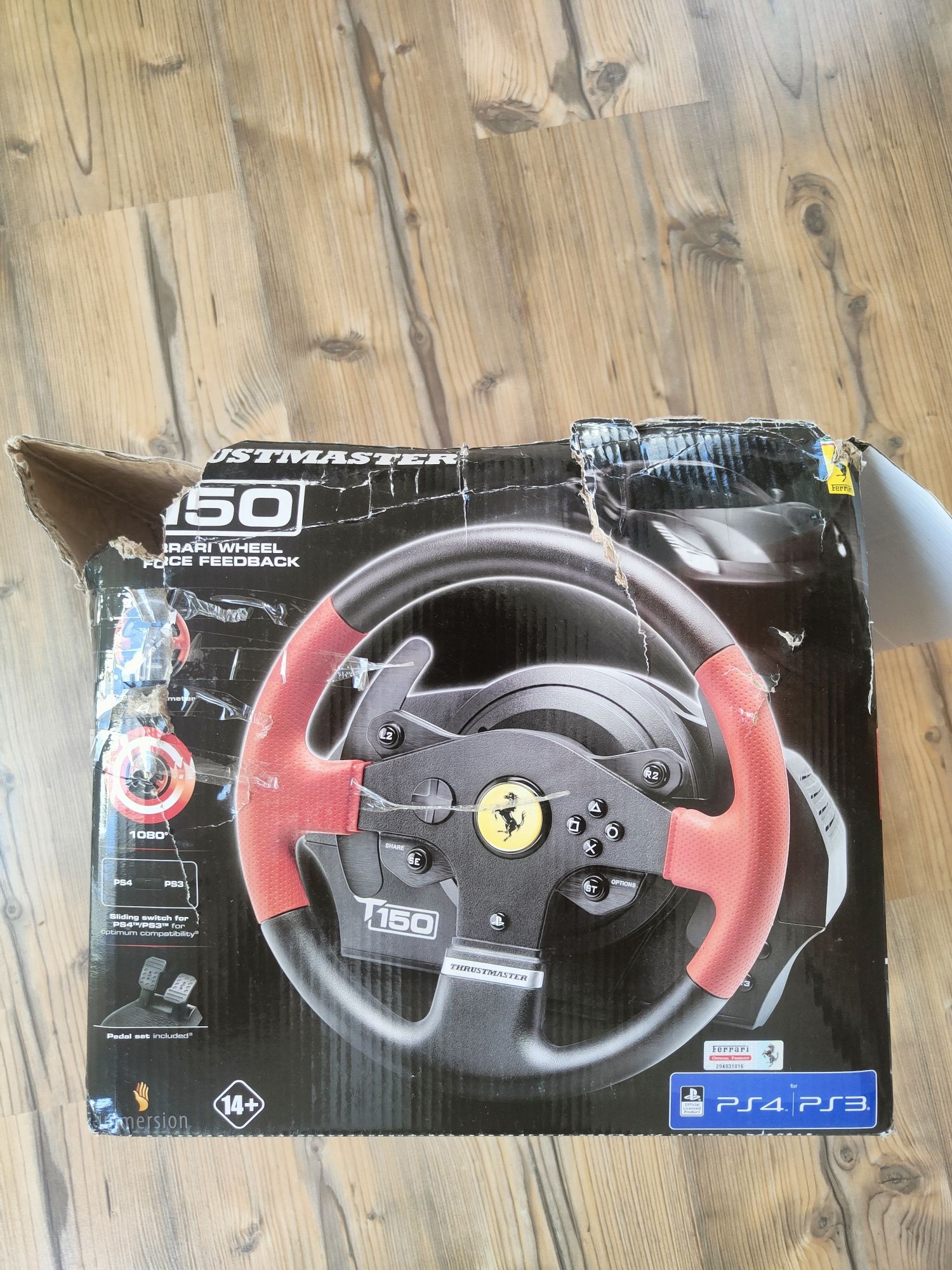 Kierownica thrustmaster t150 Ferrari