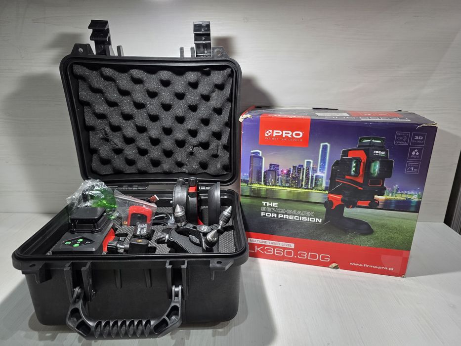 **Laser Krzyżowy Pro Lk-360 3Dg - Stówka Grudziądz**
